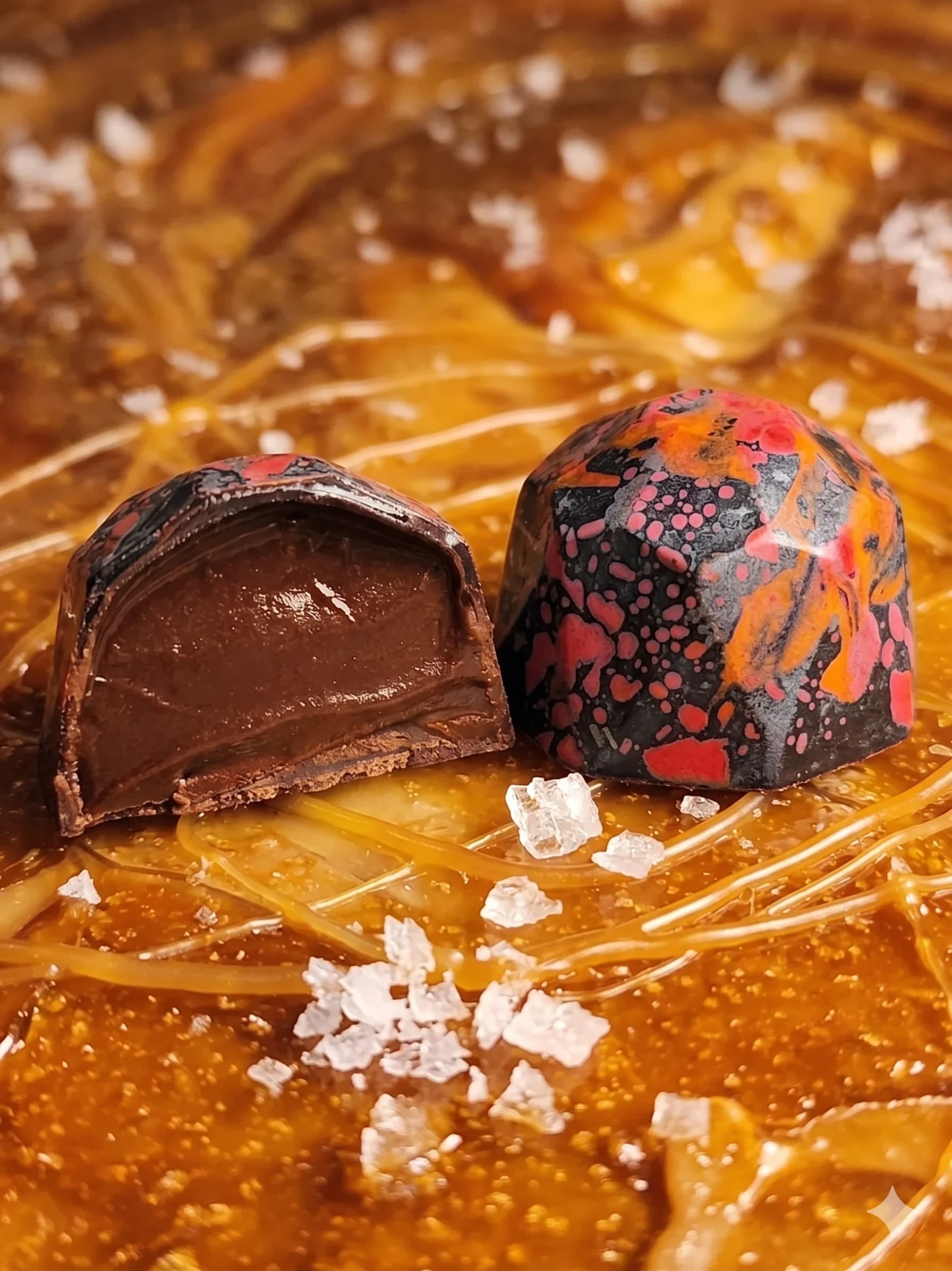 Bombom de Caramelo e Flor de Sal
