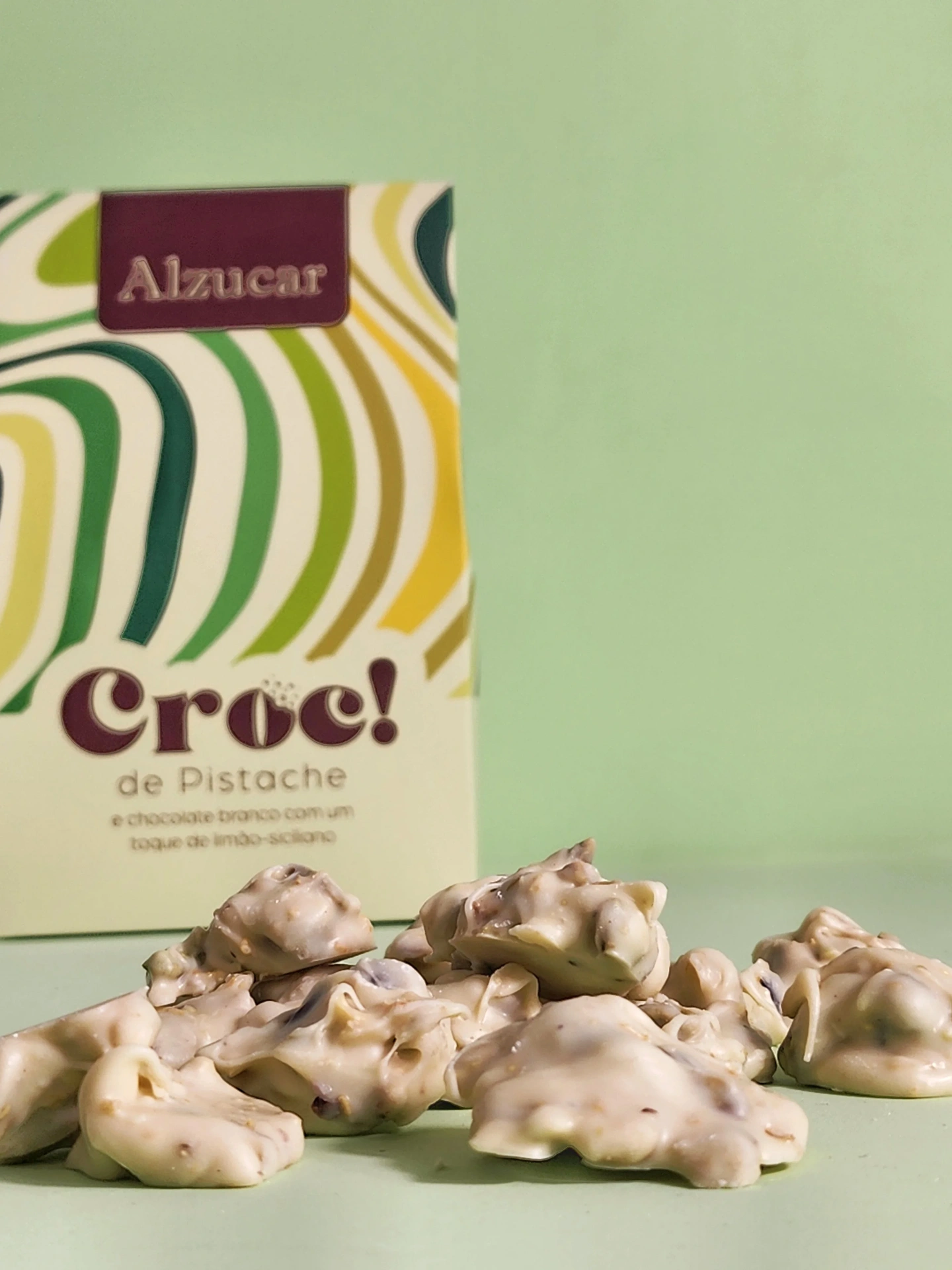 Croc de Pistache 100g — Alzucar